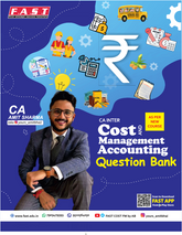 CA Inter Costing Question Bank book by CA Amit Sharma